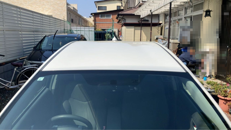 正面ルーフ