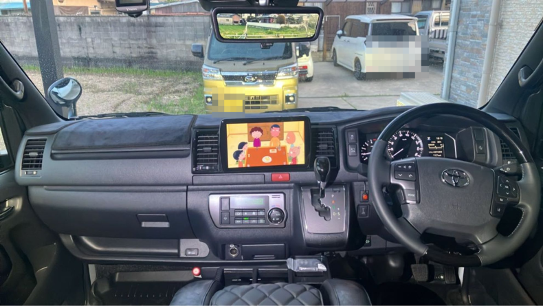 内装インパネ全体