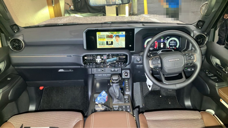 内装インパネ全体