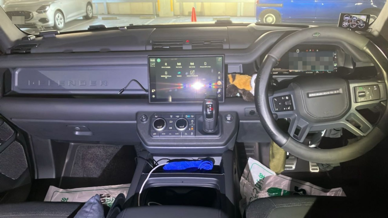 内装インパネ全体