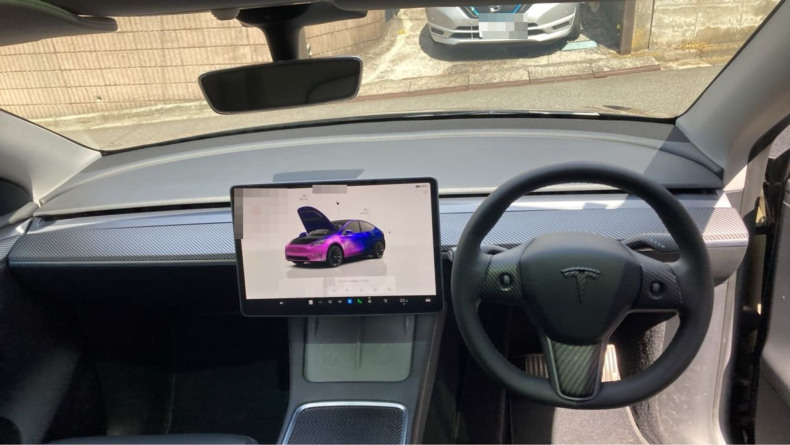 内装インパネ全体