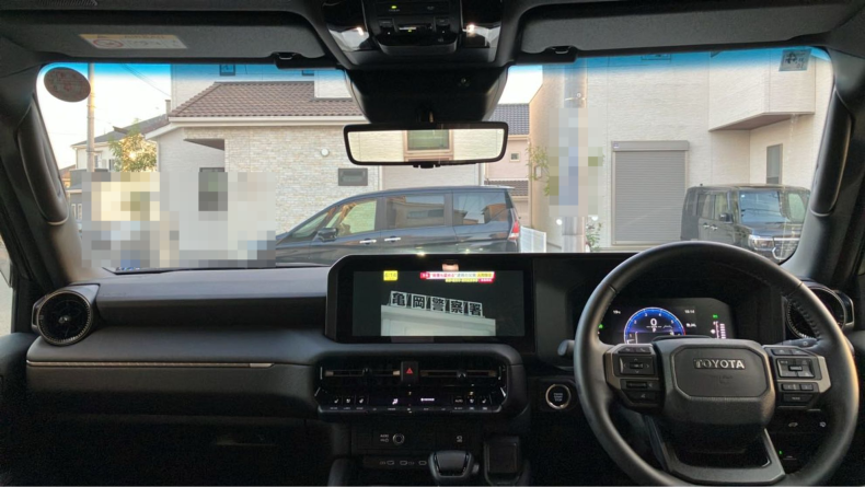 内装インパネ全体