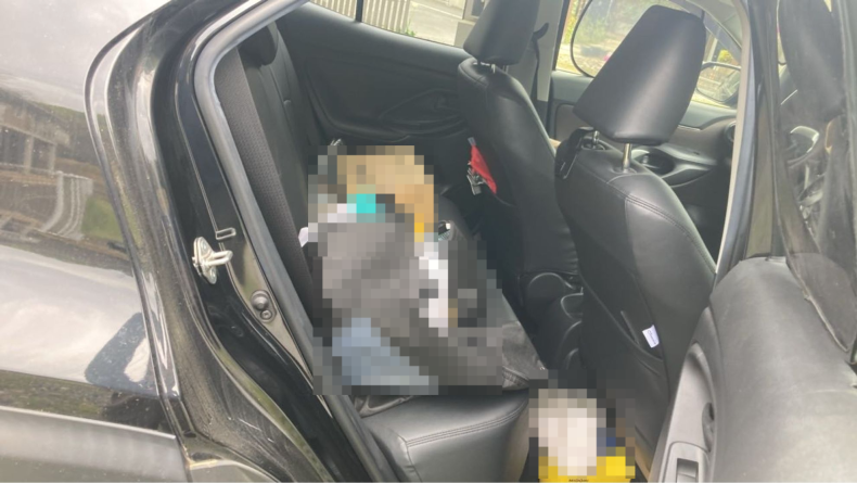 内装後方シート