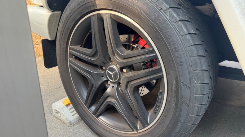 タイヤホイール後