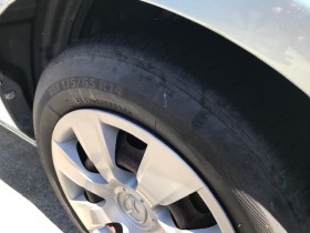 タイヤホイール後