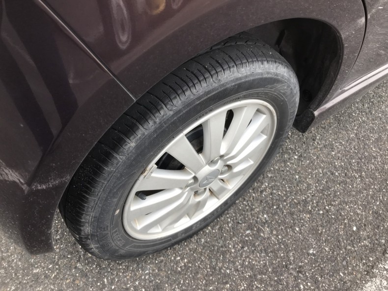 タイヤホイール後