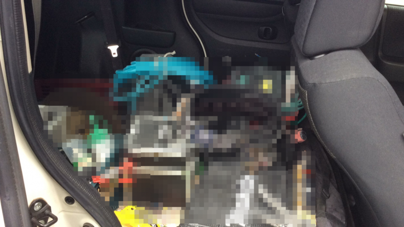 内装後方シート