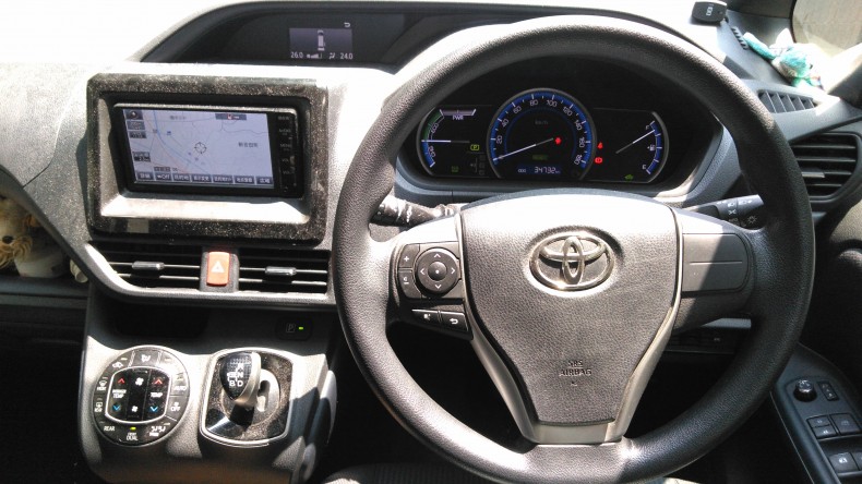 内装インパネ全体