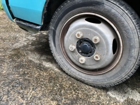 タイヤホイール後