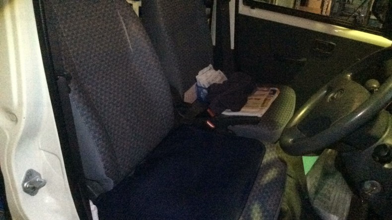 内装前方シート