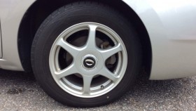 タイヤホイール後