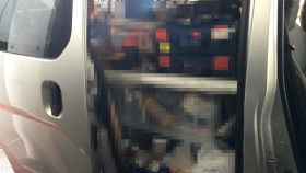 内装後方シート