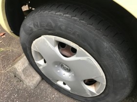 タイヤホイール後