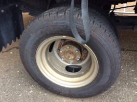 タイヤホイール後