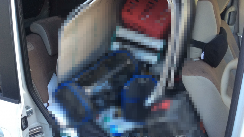 内装後方シート