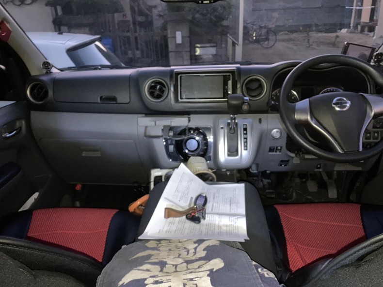 内装インパネ全体