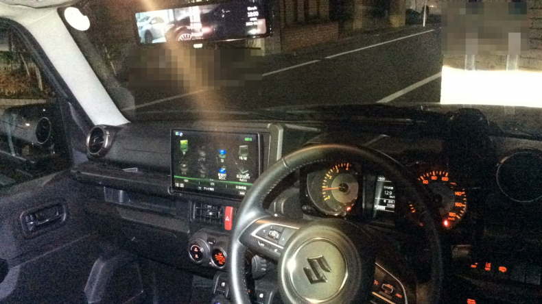 内装インパネ全体