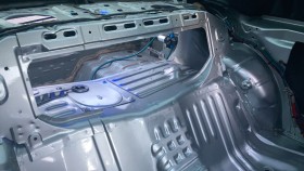 内装後方シート