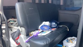 内装後方シート