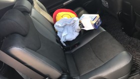 内装後方シート