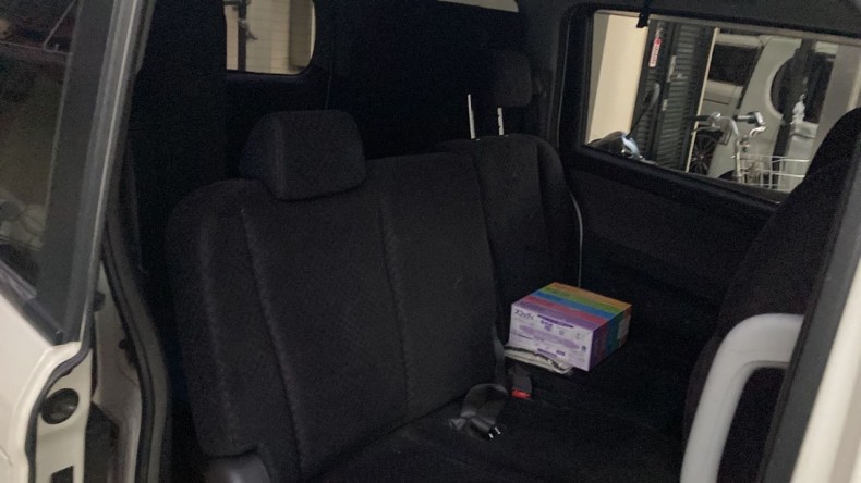 内装後方シート