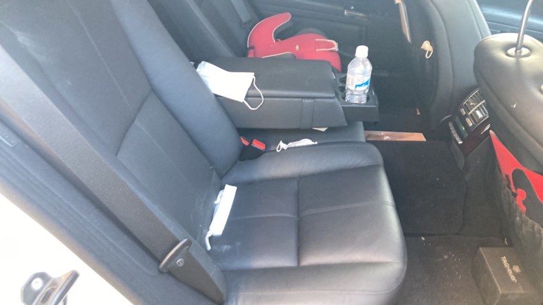 内装後方シート