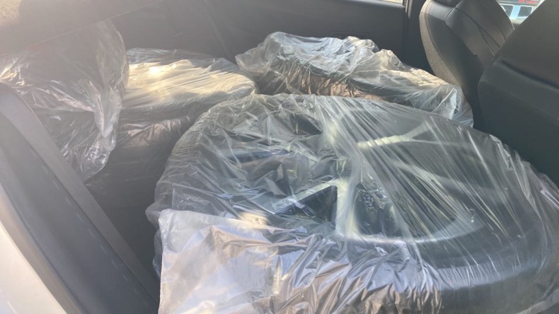 内装後方シート