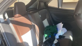 内装後方シート