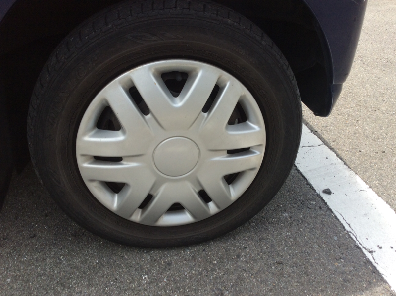 タイヤホイール後