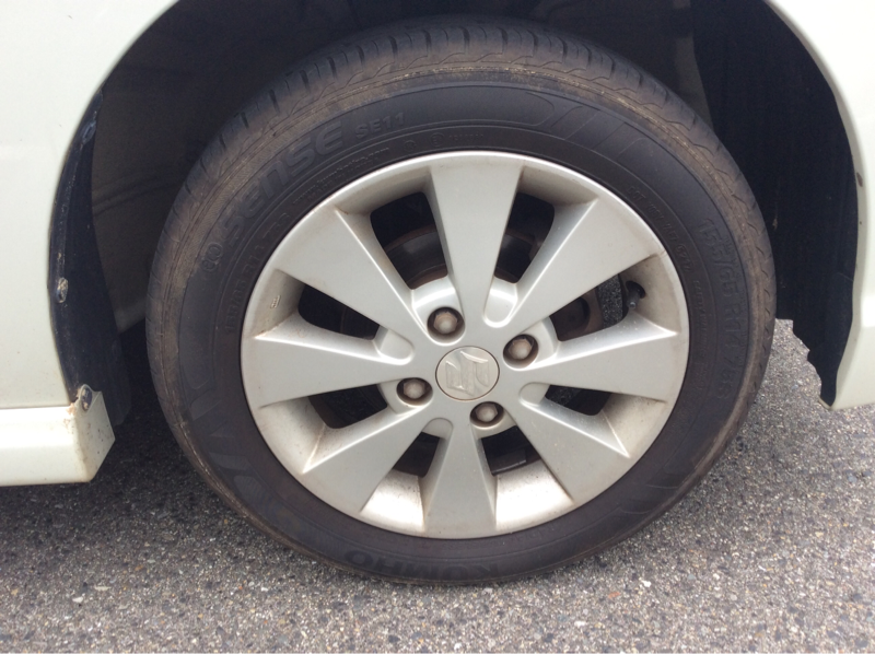 タイヤホイール後