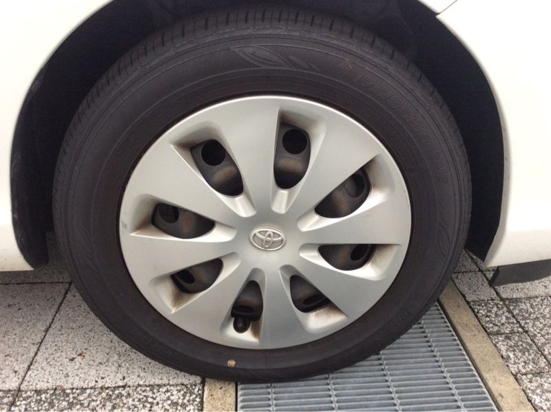 タイヤホイール後