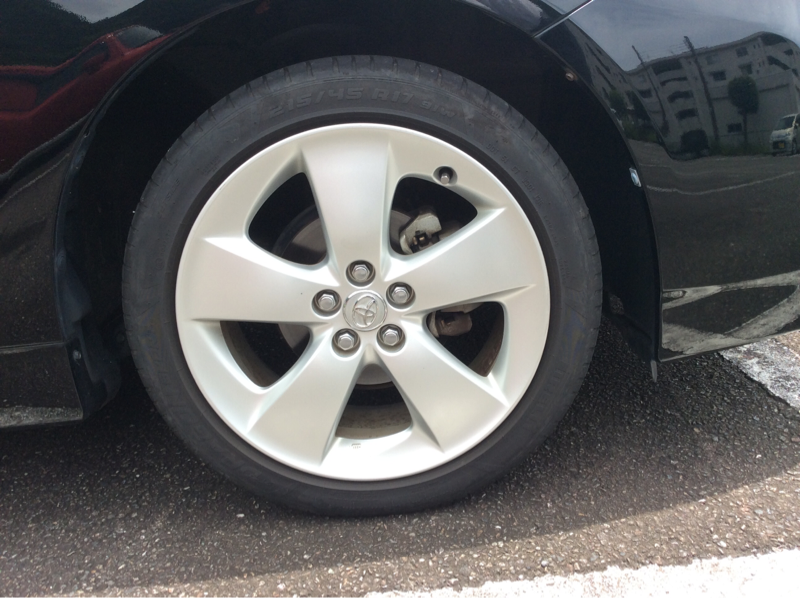 タイヤホイール後