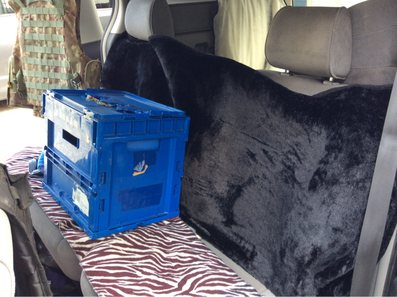 内装後方シート