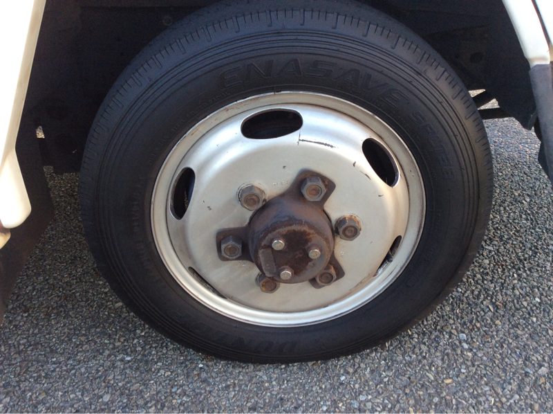 タイヤホイール後