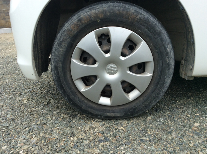 タイヤホイール後