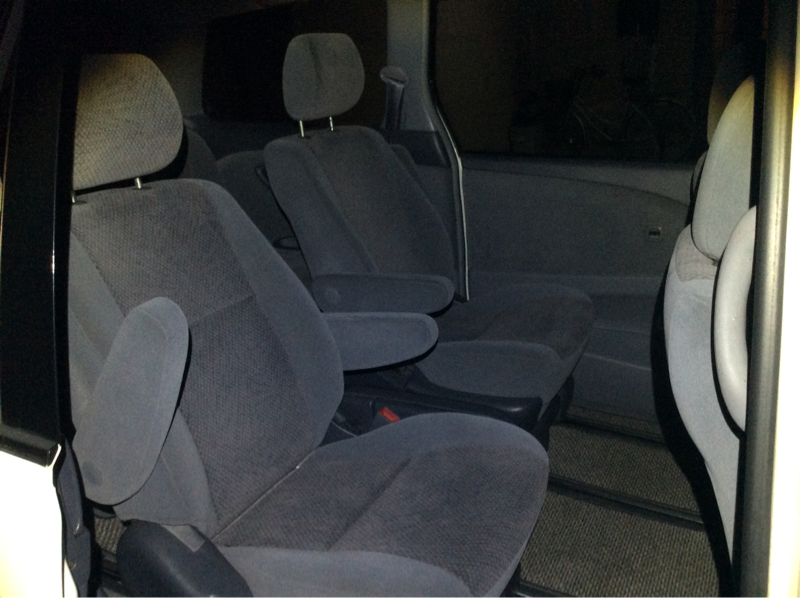 内装後方シート