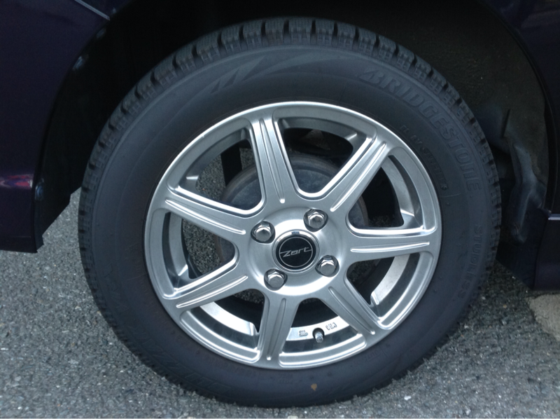 タイヤホイール後