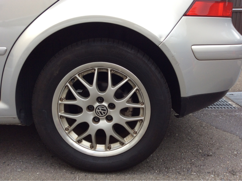 タイヤホイール後