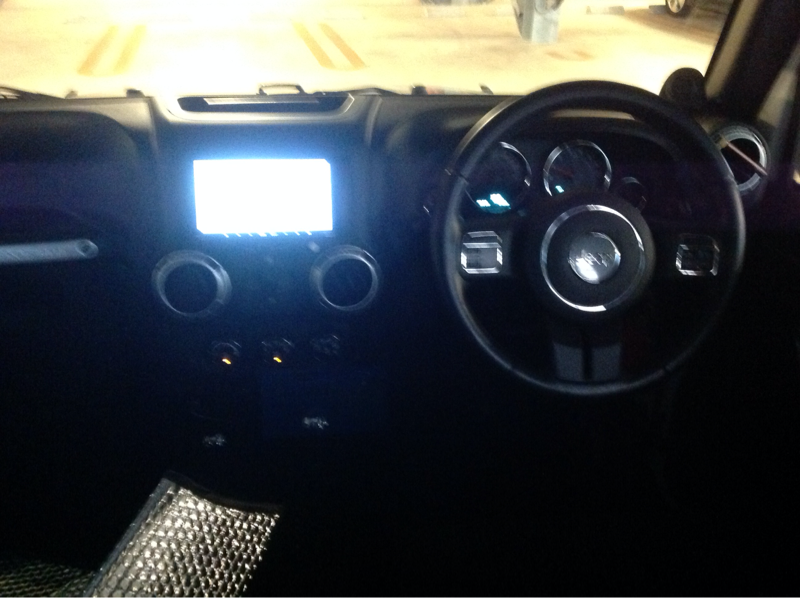 内装インパネ全体