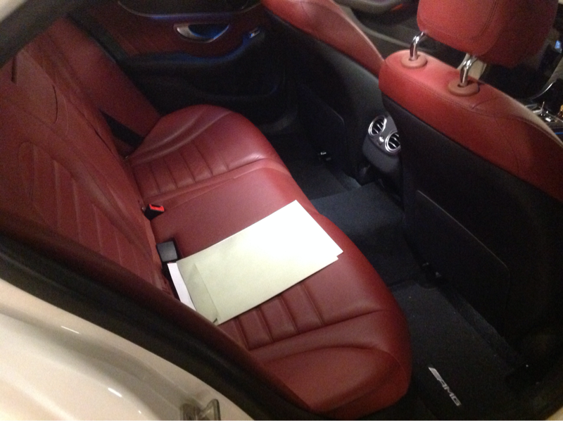 内装後方シート