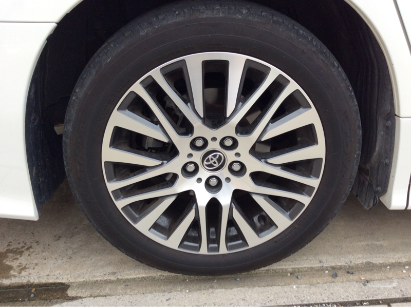 タイヤホイール後