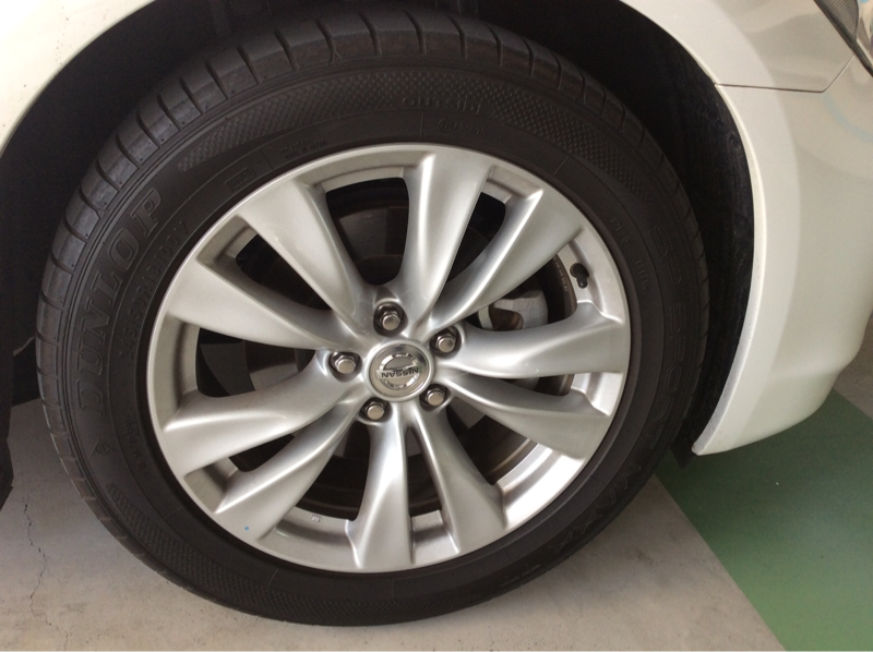 タイヤホイール後