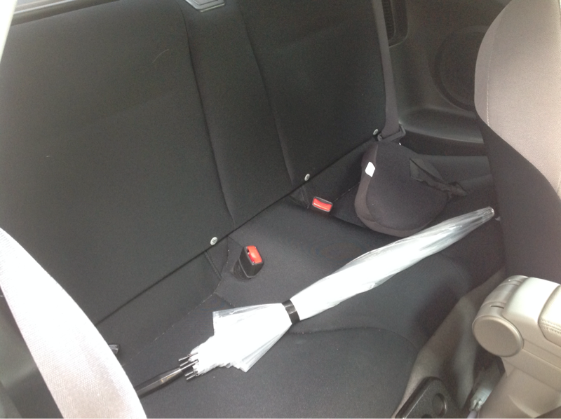 内装後方シート