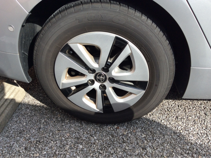 タイヤホイール後