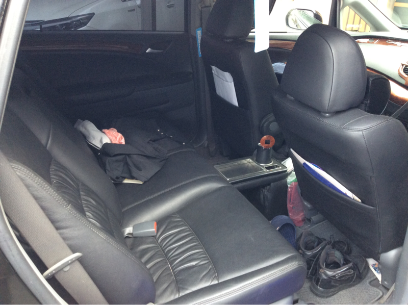 内装後方シート