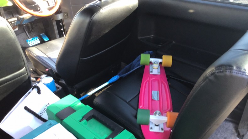 内装後方シート