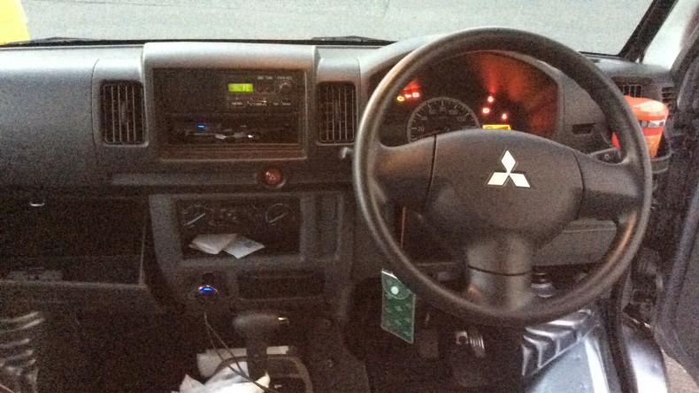 内装インパネ全体