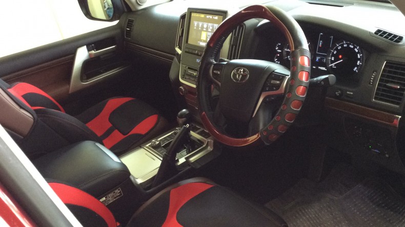 内装前方シート