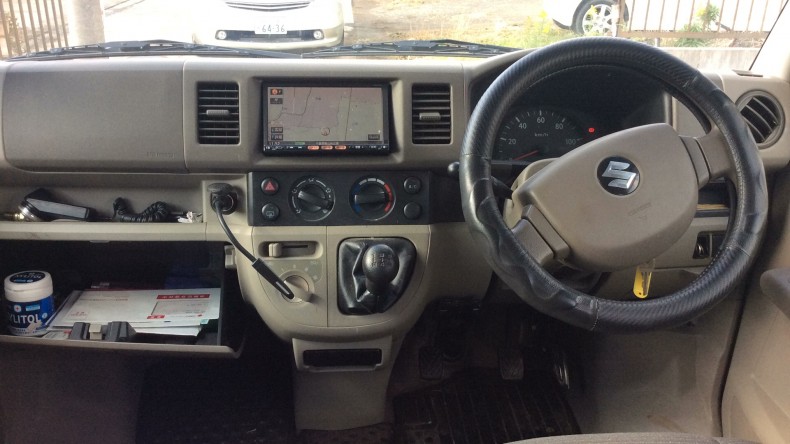 内装インパネ全体