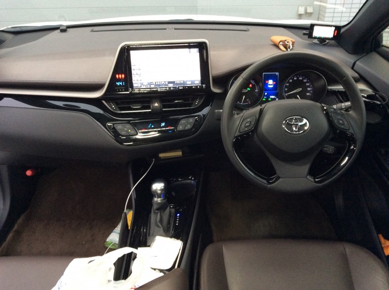 内装インパネ全体